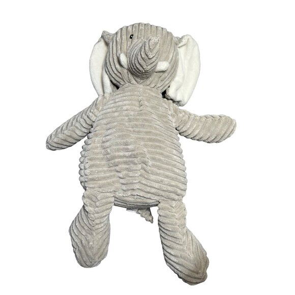 Unipak Ribbed Elephant Plush‎ 18" Weighted Bottom - Picture 1 of 6